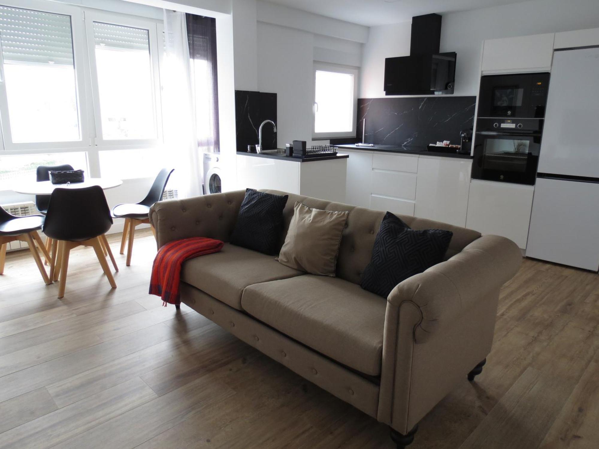 Apartamento Aires Del Norte, Con Ascensor Y Wifi Gratis Сантандер Екстер'єр фото