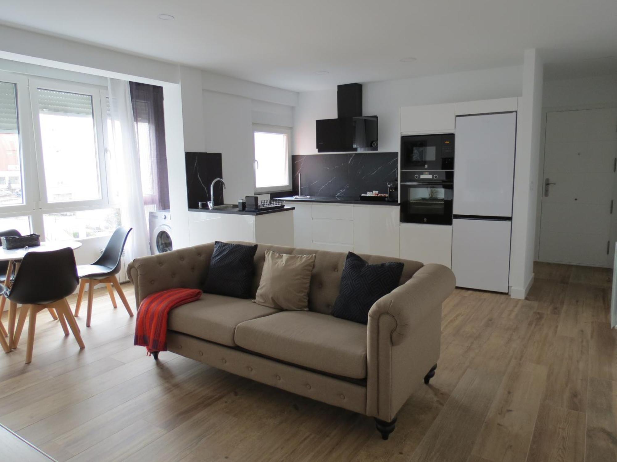 Apartamento Aires Del Norte, Con Ascensor Y Wifi Gratis Сантандер Екстер'єр фото